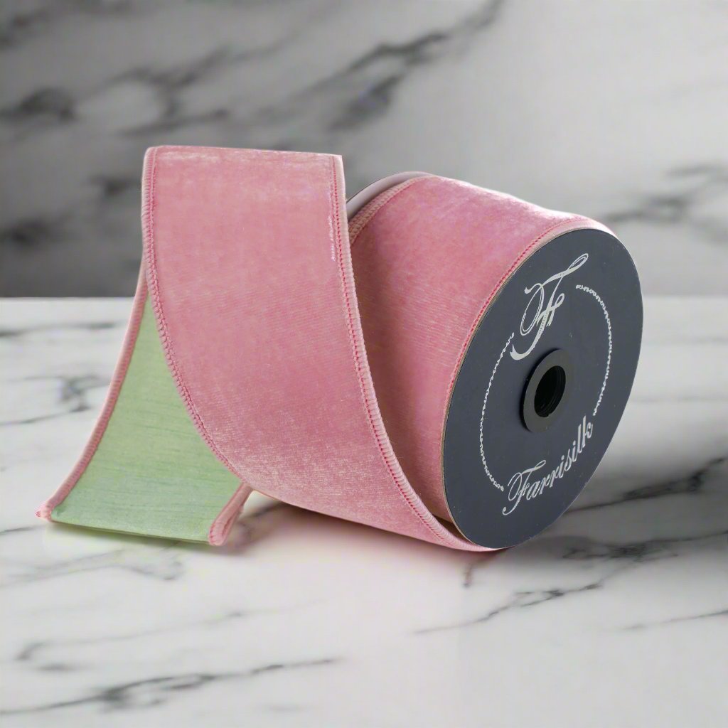 Velour ribbon tops