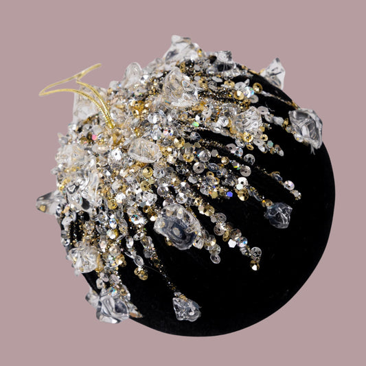 Velvet Bejeweled Ball