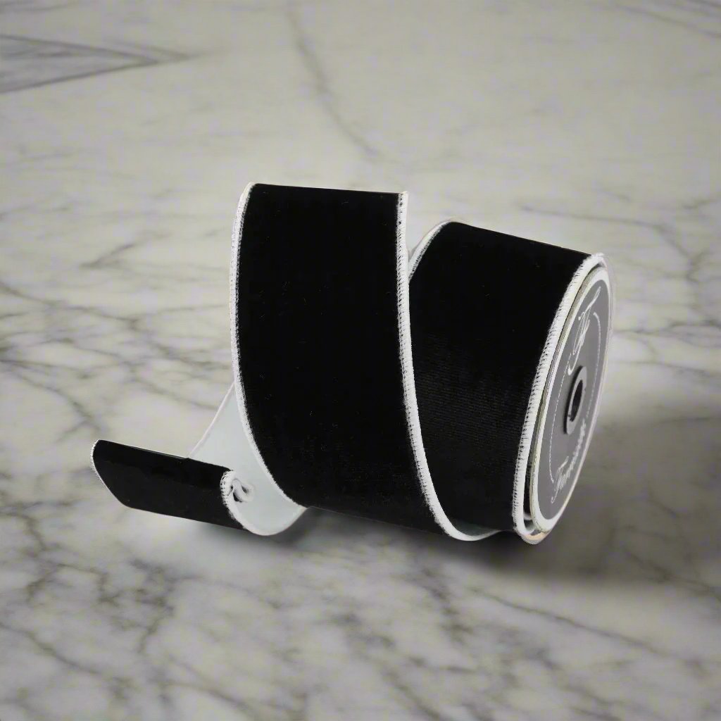 2 Tone Velvet Ribbon